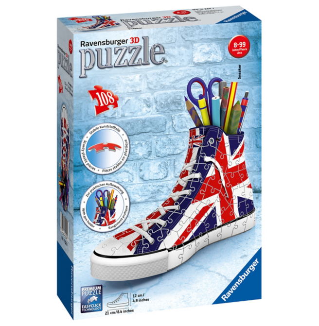 UK FLAG SNEAKER 3D PUZZLE Image